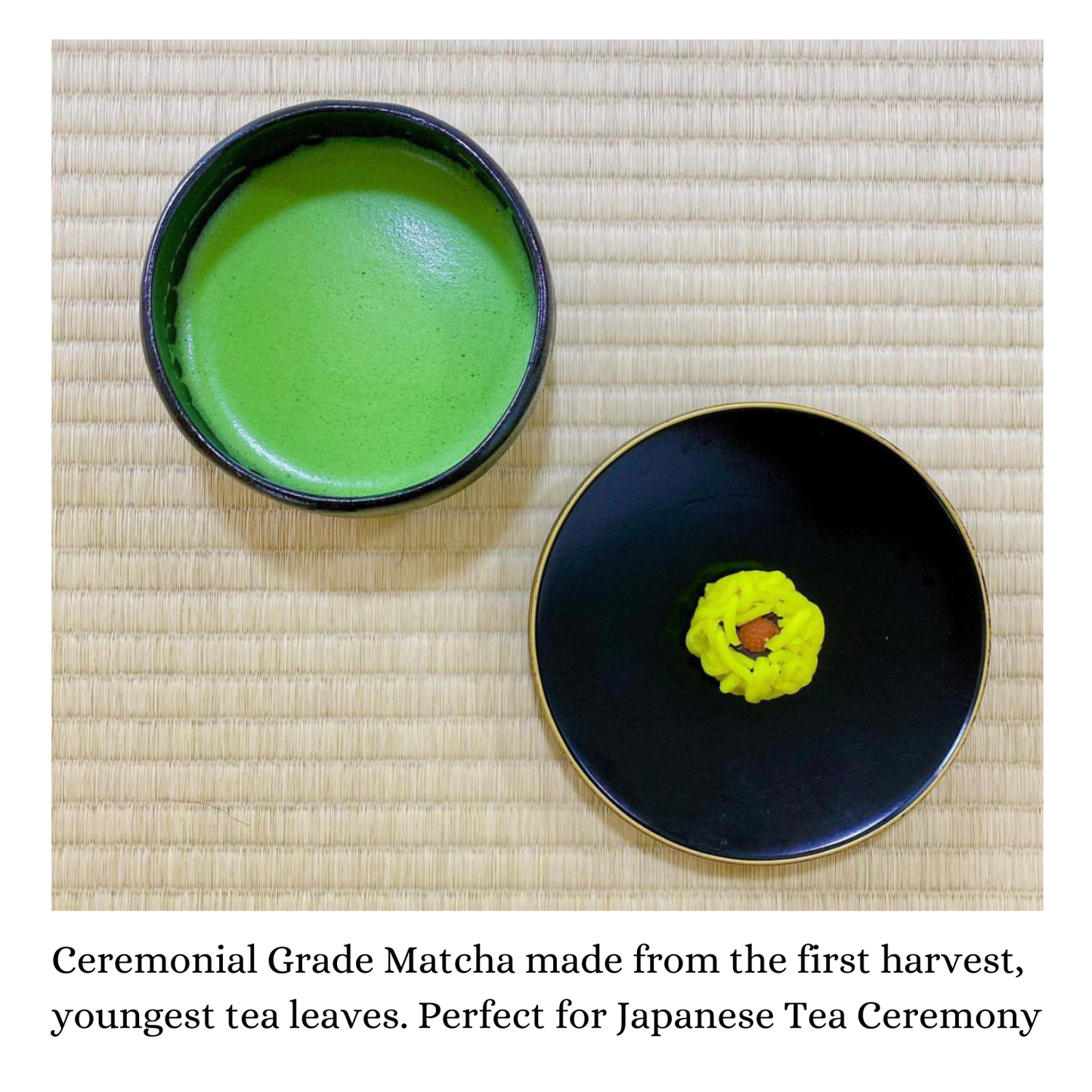 AKI MATCHA - Organic Matcha Green Tea Powder | Spring Harvest Ceremonial Grade Matcha - EGCG 40mg/1g Matcha | Size 100g (50 teaspoons = 50 drinks)