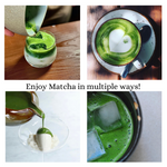 Load image into Gallery viewer, AKI MATCHA - Emerald Elixir Matcha Green Tea Powder | Made from high quality tea leaves, Spring Harvest in Tenryu Mountain, Shizuoka | Premium Barista Matcha Powder - Made in Japan | Size 100g (50 servings)
