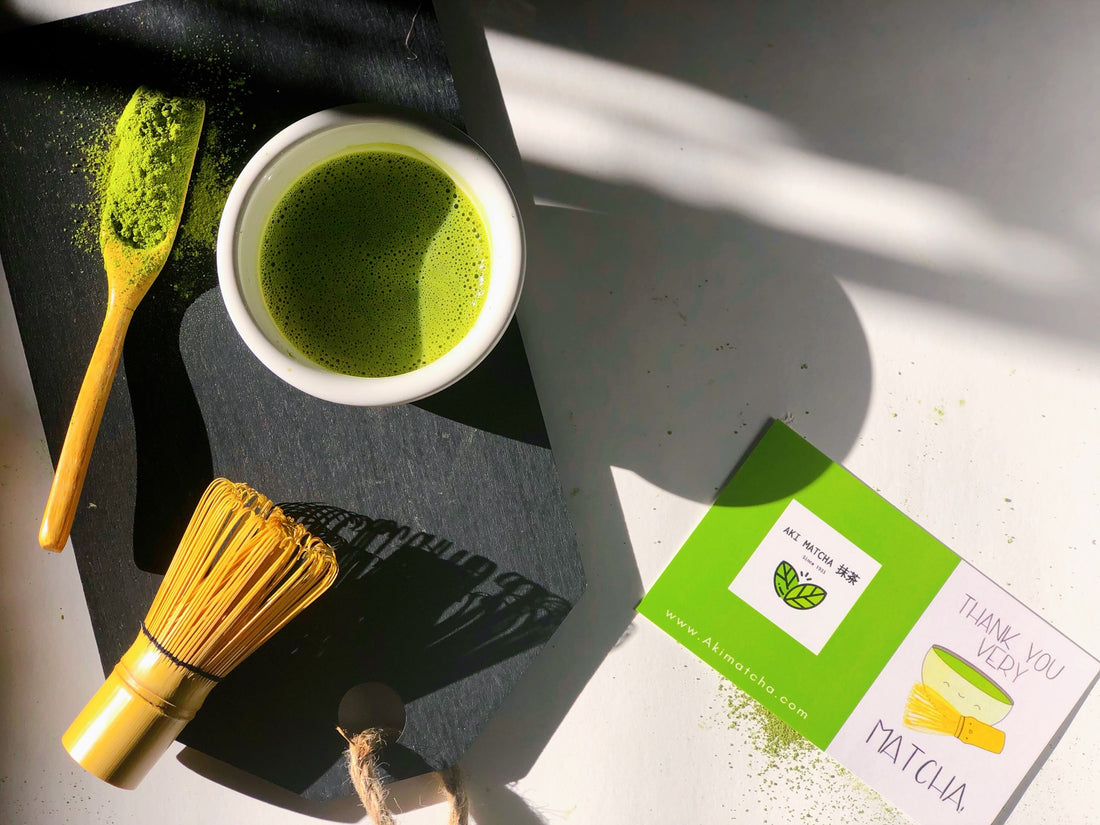 Aki matcha Health benefits of matcha green tea