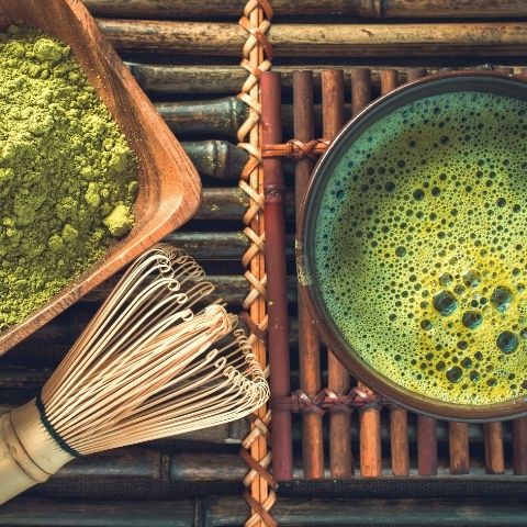 ceremonial grade matcha powder