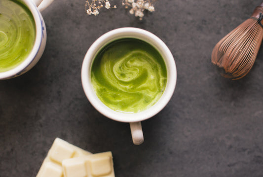 MATCHA HOT CHOCOLATE WITH AKI MATCHA!