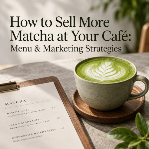 how to sell more matcha at your cafe matcha supplier wholesale tips from aki matcha