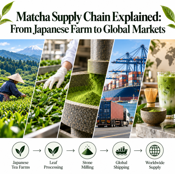 matcha wholesale supply from Japan
