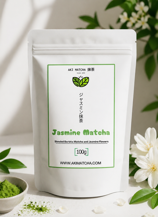Jasmine Matcha powder AKI MATCHA JAPAN
