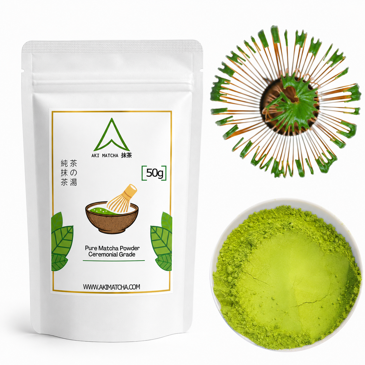 Aki Matcha 50g ceremonial grade matcha aki02