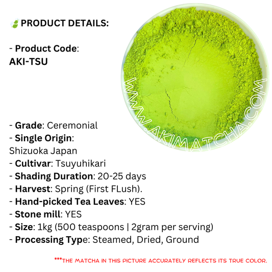Tsuyuhikari Matcha Aki Matcha