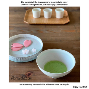 AKI MATCHA - Organic SUPERIOR Matcha Green Tea Powder | Made in Japan | USDA Organic | First Harvest Ceremonial Grade 30g (15 servings)